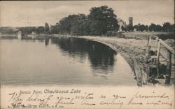 Bemus Point Shoreline View Chautauqua Lake, NY Postcard Postcard Postcard