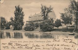 Pickard's Hotel at Bemus Point on Chautauqua Lake New York Postcard Postcard Postcard