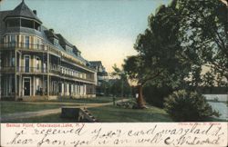 Bemus Point Hotel, Chautauqua Lake, NY New York Postcard Postcard Postcard