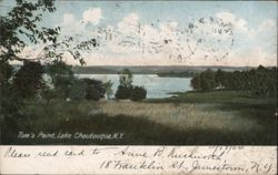 Tom's Point, Lake Chautauqua Postcard