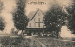 Lakeside Cottage at Point Chautauqua, NY Postcard