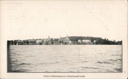 Point Chautauqua on Chautauqua Lake Postcard