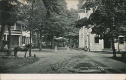 Clark Ave. Toward Amphitheatre, Chautauqua, NY New York Postcard Postcard Postcard