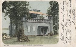 Men's Club Building at Chautauqua Institution, New York Postcard Postcard Postcard