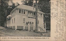 Chautauqua Boys' Club, Assembly Grounds Postcard