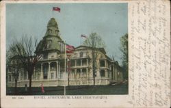 Hotel Athenaeum, Lake Chautauqua Postcard