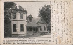 Baptist Headquarters at Chautauqua, New York Postcard Postcard Postcard