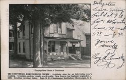 Congregational House at Chautauqua Institution, New York Postcard Postcard Postcard