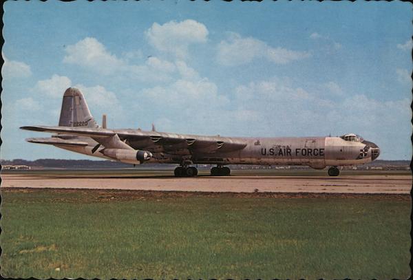 Convair B-36J Aircraft Postcard