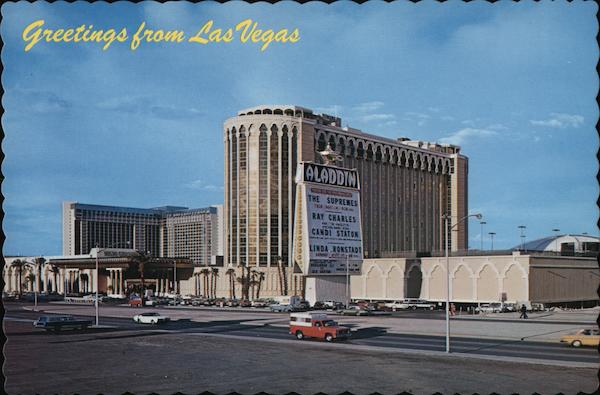 Aladdin Hotel and Casino Las Vegas, NV Postcard