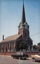 Old St. Peter's Episcopal Church, Lewes, Delaware Postcard