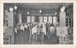 Westcustogo Inn Dining Room, Yarmouth, ME Maine Postcard Postcard Postcard