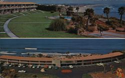 Sea Crest Motel, Pismo Beach, CA: Ocean Views and Amenities Postcard