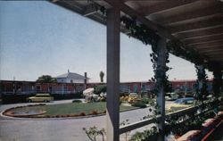 California Motel Postcard