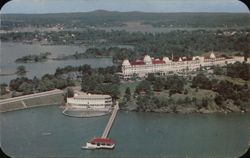 Wentworth by the Sea, Portsmouth, NH - Aerial View Postcard