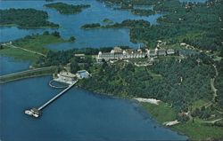 Wentworth by the Sea, Newcastle, NH Aerial View Postcard