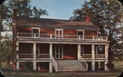 McLean House, Appomattox Court House, Virginia - Civil War Surrender Site Postcard