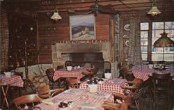 Nashville House Dining Room, Rustic Charm Postcard