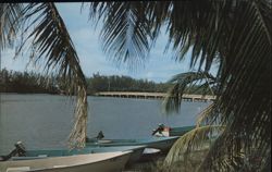 Blind Pass Bridge Between Captiva and Sanibel Islands, Florida Postcard Postcard Postcard