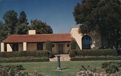 Krotona Institute of Theosophy Occult Library, Ojai, CA California Postcard Postcard Postcard