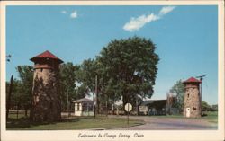 Entrance to Camp Perry Port Clinton, OH Postcard Postcard Postcard