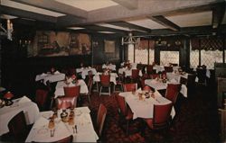 John Rigas, Inc. Continental Restaurant Interior, Chicago, IL Postcard