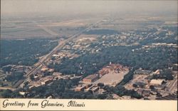 Greetings from Glenview, Illinois Postcard Postcard Postcard