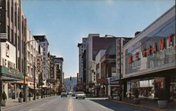 Gay Street, Knoxville, Tennessee: Looking Southeast Postcard