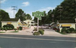 Cookeville Motel, Cookeville TN - Free TV, Electric Heat Postcard