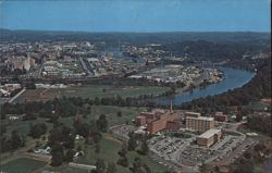 Aerial View of University of Tennessee Memorial Hospital, Knoxville Postcard