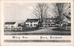 Wiley Inn in Peru, VT Vermont Postcard Postcard Postcard