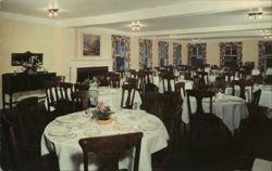 Crafts Inn Dining Room, Formerly Childs Tavern, Wilmington, VT Vermont Postcard Postcard Postcard