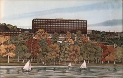 Radisson Burlington Hotel on Lake Champlain, Burlington, VT Postcard