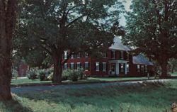 Red Brick House in Chester, VT Vermont Postcard Postcard Postcard