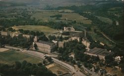 Aerial View of Virginia Military Institute, Lexington VA Mike Roberts Postcard Postcard Postcard