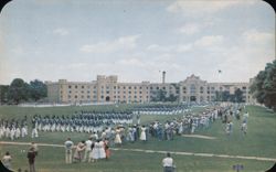 Virginia Military Institute Cadet Parade, Lexington, Virginia Postcard Postcard Postcard