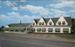 Phil Johnson Restaurant, Waukegan Road, Northbrook, IL Postcard