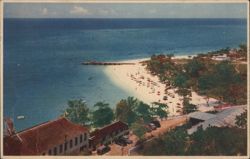 Doctor's Cave Bathing Beach, Montego Bay, Jamaica Postcard