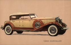 1933 Chrysler Imperial Phaeton, Winthrop Rockefeller Collection Morrilton, AR Postcard Postcard Postcard