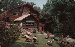 Canoe Island Lodge Main Lodge, Diamond Point, NY New York Postcard Postcard Postcard