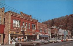 Roscoe, NY Broad Street Storefronts New York Postcard Postcard Postcard