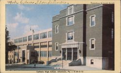 Catholic High School, Allentown, PA Pennsylvania Postcard Postcard Postcard