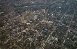 Aerial View of Wilmington, Delaware with Old Water Tower Postcard