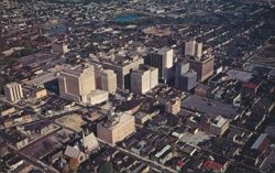 Aerial View Wilmington Delaware Postcard Postcard Postcard