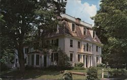 Sheldon's Tavern, First Tavern in Litchfield, CT Postcard