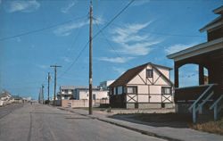 Summer Houses at Misquamicut Beach, Rhode Island Westerly, RI Postcard Postcard Postcard