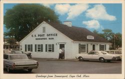 U.S. Post Office Dennis Port, MA Postcard Postcard Postcard