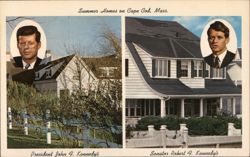 Kennedy Summer Homes, Hyannis Port, Cape Cod Massachusetts Postcard Postcard Postcard