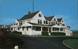 The Kennedy Estate in Hyannisport, Cape Cod Massachusetts Postcard Postcard Postcard