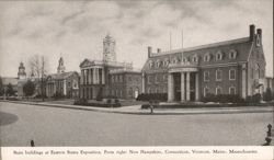 Eastern States Exposition State Buildings, West Springfield, MA Massachusetts Postcard Postcard Postcard